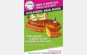 Galette des Rois le samedi 18 janvier à 16h00