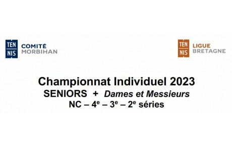 Championnat Individuel 2022/2023